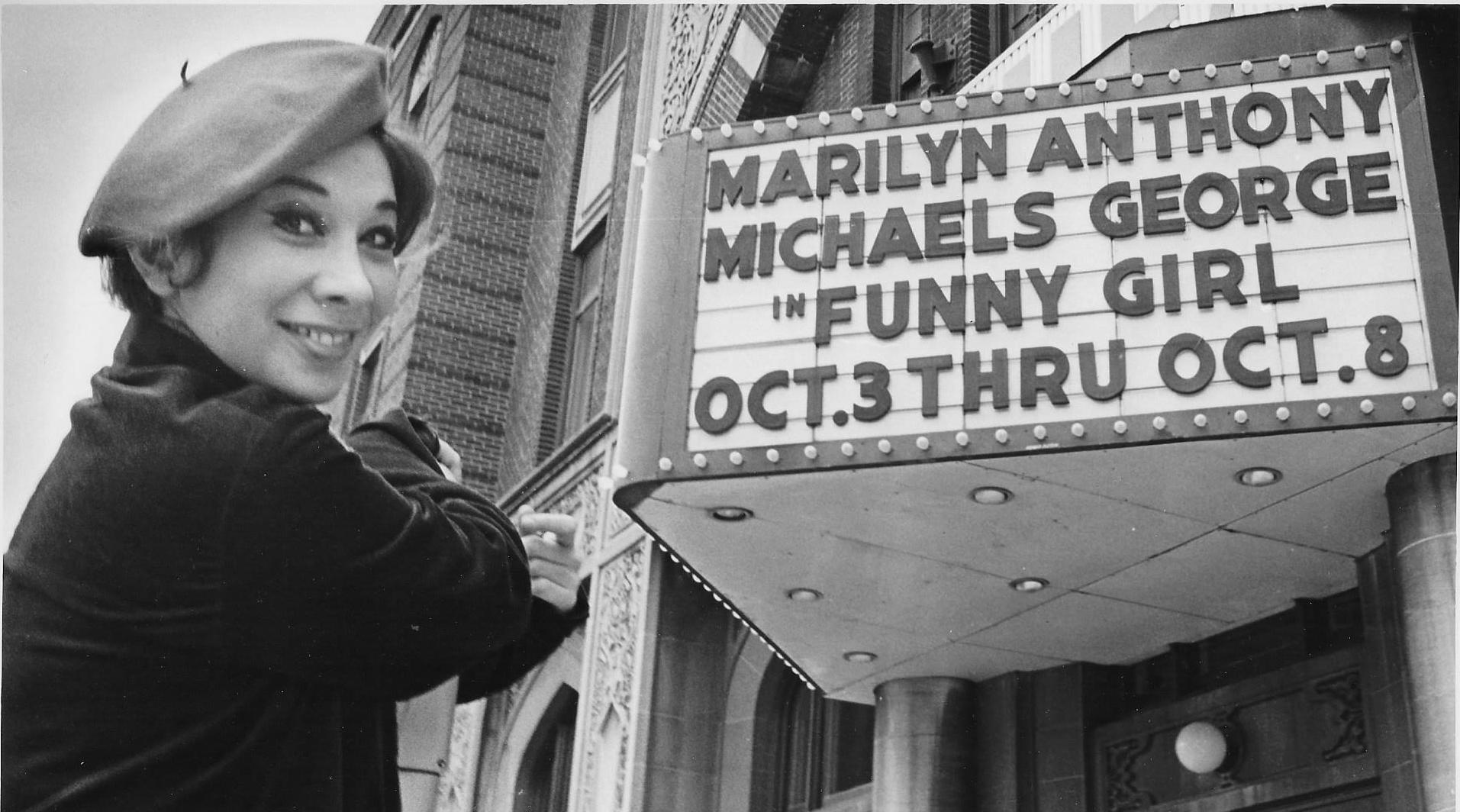 FUNNY GIRL MARQUEE